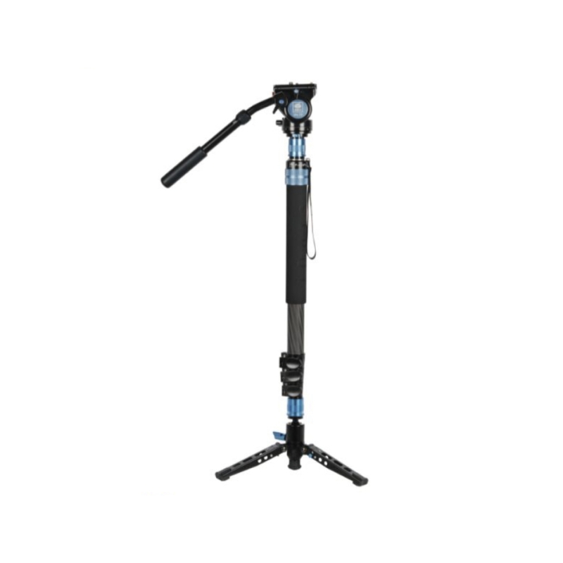 Chân đơn Monopod Carbon Sirui P-424 FL + Ballhead VH10