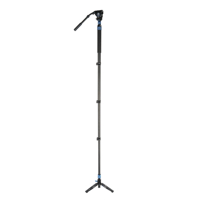 Chân đơn Monopod Carbon Sirui P-424 FL + Ballhead VH10