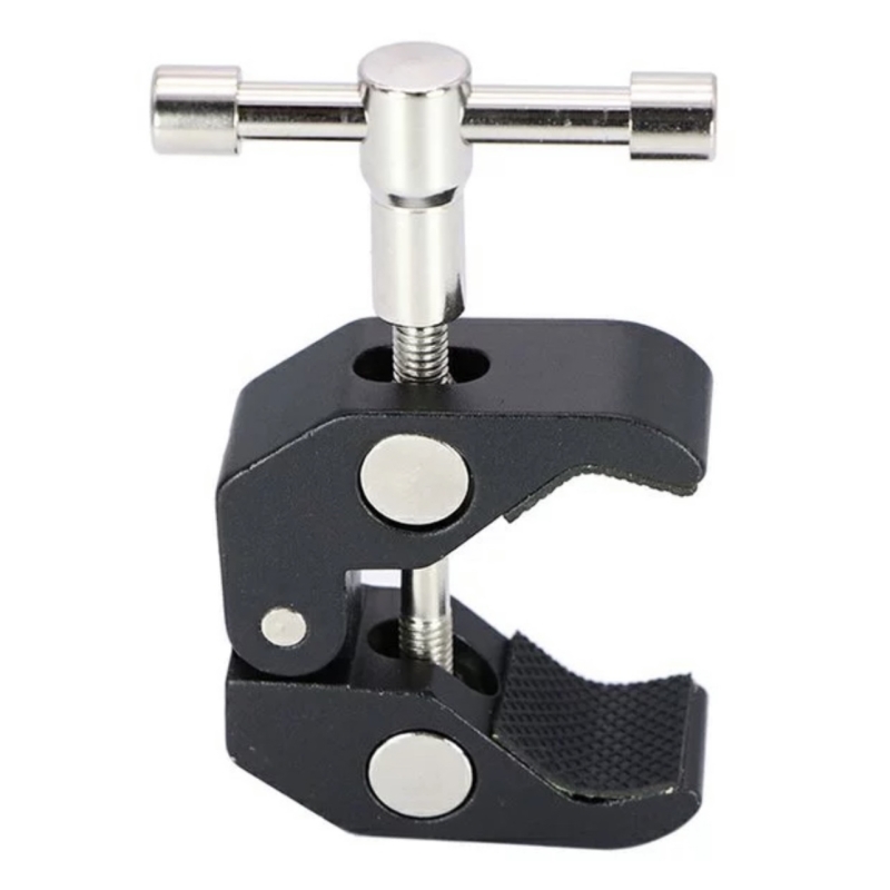 Kẹp càng cua lỗ ốc 1/4 và 3/8  kẹp chắc chắn  gia công sắc sảo, đẹp tinh tế có lỗ ốc chuẩn 1/4 và 3/8 inch