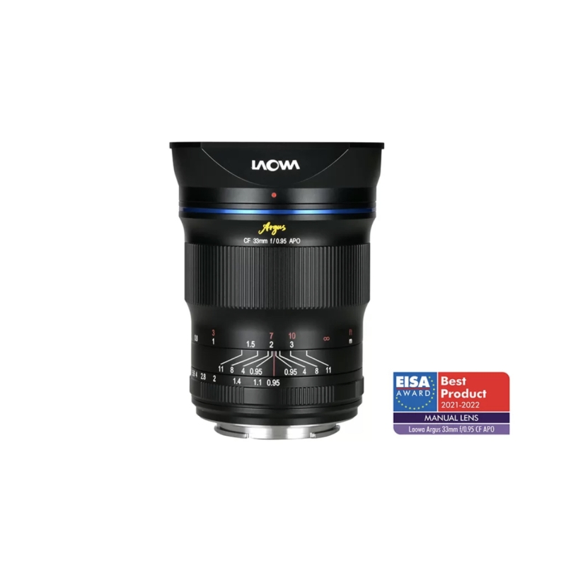 Ống kính Laowa Argus 33mm f/0.95 CF APO