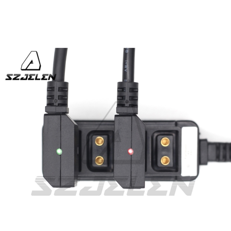 Dây nguồn D-Tap Cổng B sang dây nguồn cáp 4 chân XLR nữ 12V