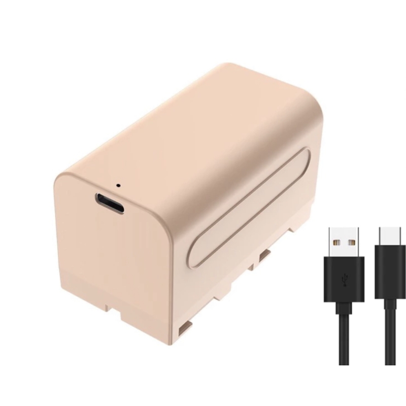 Pin máy ảnh KingMa NP-F750 kèm cáp sạc Type-C