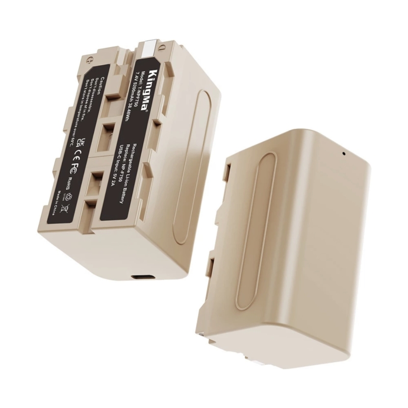 Pin máy ảnh KingMa NP-F750 kèm cáp sạc Type-C