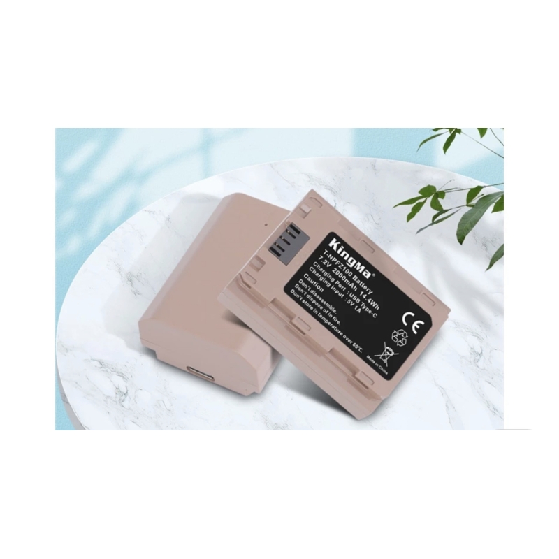 Pin NP-Fz100 Kingma cho sony máy ảnh kỹ thuật số KingMa USB-C 2000mAh