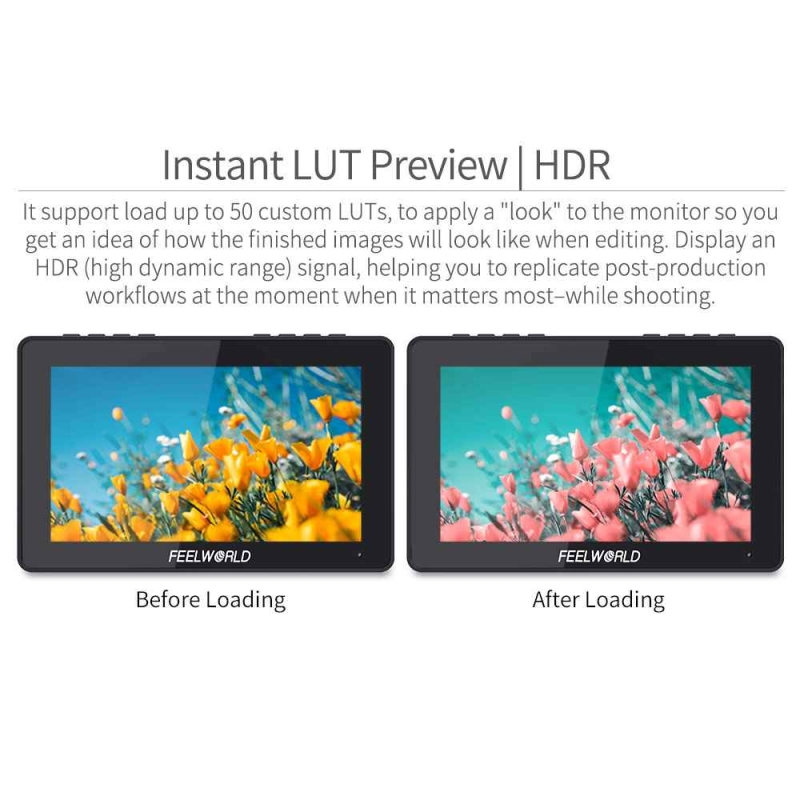 FEELWORLD LUT7 PRO 7INCH 2200NITS MÀN HÌNH MÁY ẢNH LUT TOUCH F970