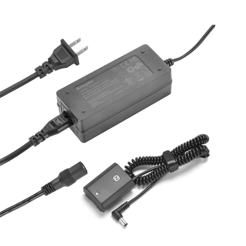Pin ảo - Dummy Kingma FZ100 Cho Sony + Adapter Dùng Điện áp 220v