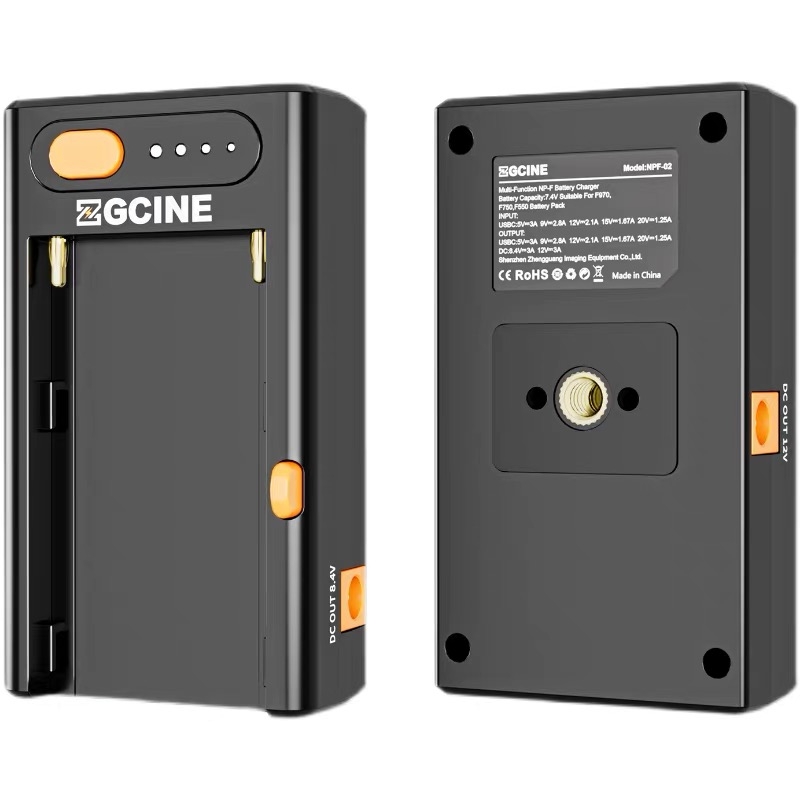 Bộ sạc pin ZGCINE NPF-01 (Cổng Dtap)/ NPF-02 (Cổng Dc)