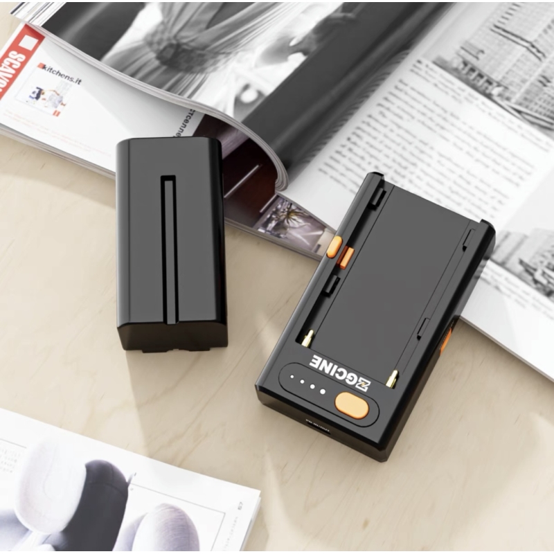 Bộ sạc pin ZGCINE NPF-01 (Cổng Dtap)/ NPF-02 (Cổng Dc)