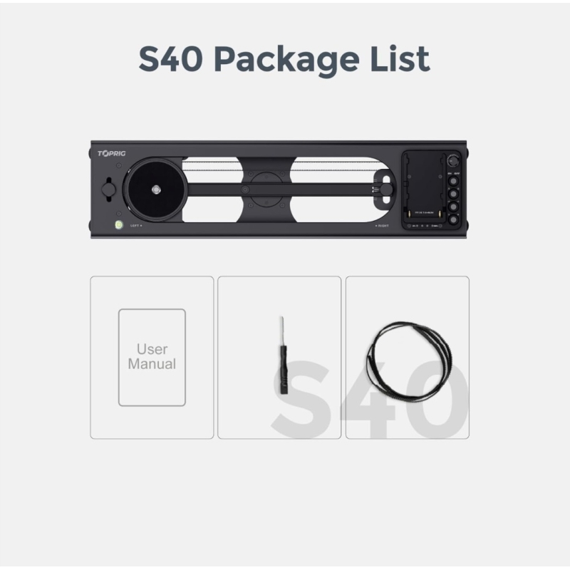 Accsoon  Thanh trượt TOPRIG S40/S60