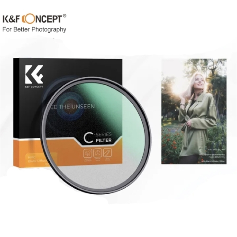 Filter K&F Concept Black Mist 1/2-1/4-1/8 (62mm)