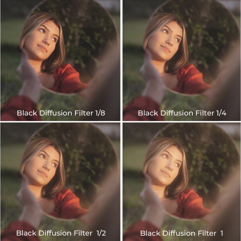 Filter K&F Concept Black Diffusion Mist 1/2-1/4-1/8 (82mm)