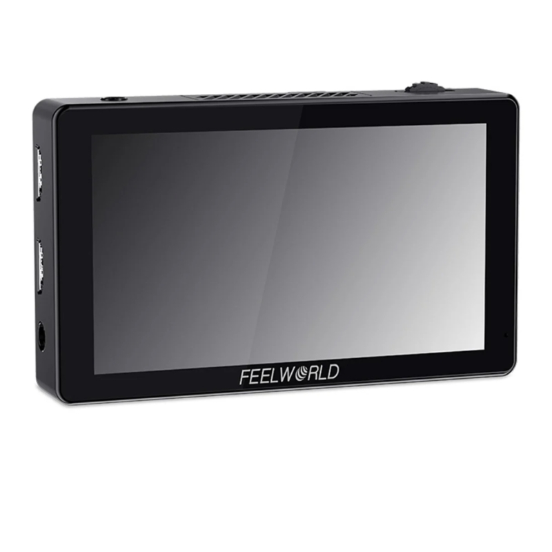 FEELWORLD LUT5 Màn hình cảm ứng máy ảnh DSLR màn hình cảm ứng 5.5 inch 3000nit F970 Bộ nguồn và cài đặt
