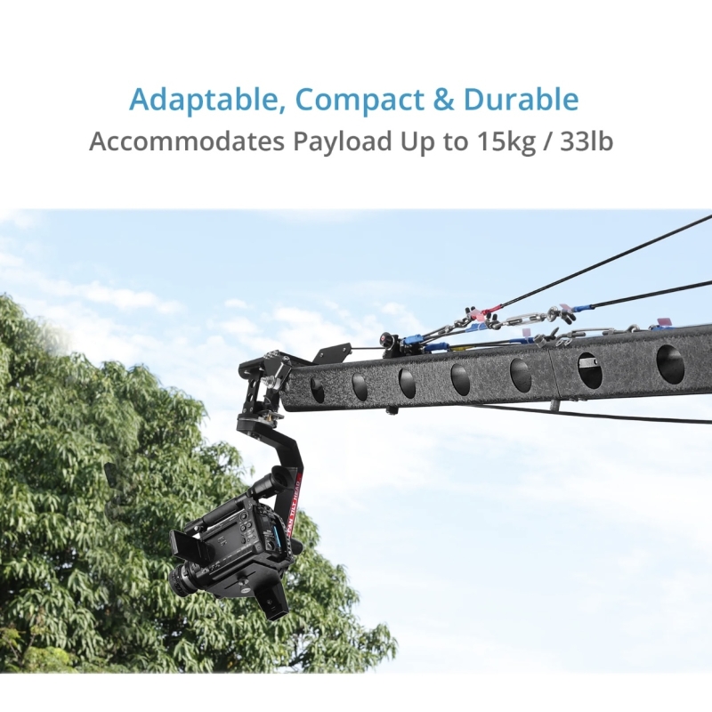 Bộ cần cẩu Proaim 24ft Breeze Camera Jib dành cho nhà làm phim và đơn vị sản xuất (FULL VAT)