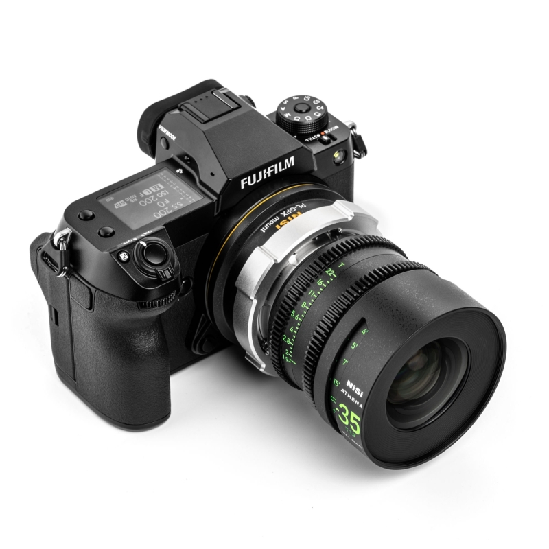 Mount PL To GFX NiSi ATHENA PL-GFX từ ống kính PL Mount sang máy ảnh Fujifilm G-Mount