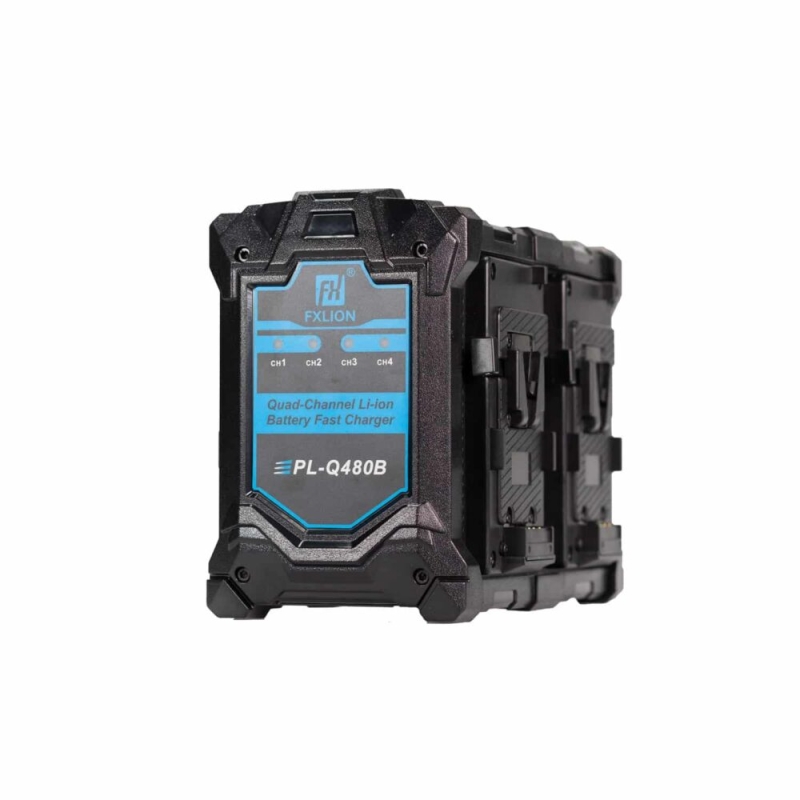 Bộ sạc nhanh 4 kênh – 16.8V / 4A V-Mount