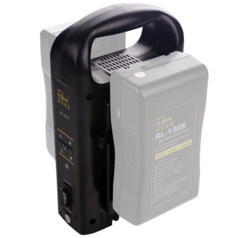 Sạc đôi Rolux RL-2KS VMount Dual Battery Charger