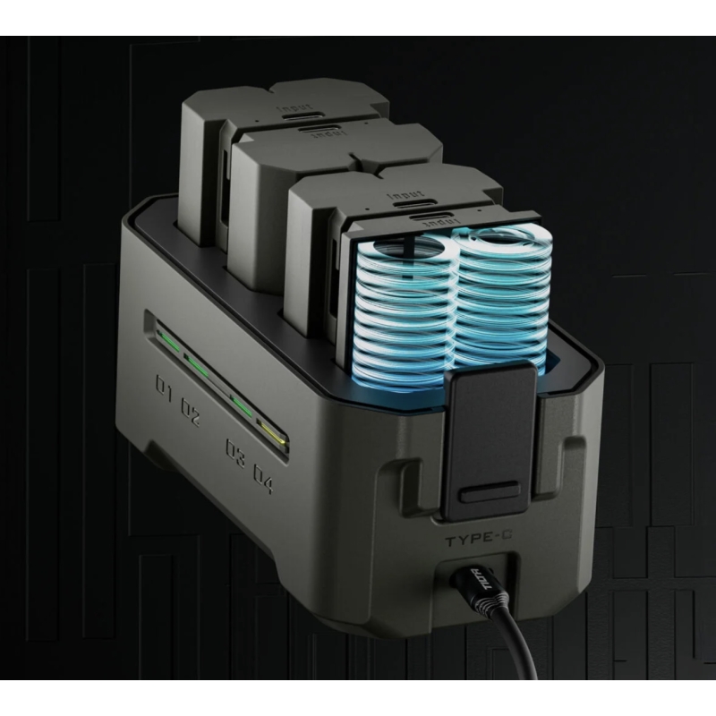 Tilta Portable Charging Station (4 Channel) – Green