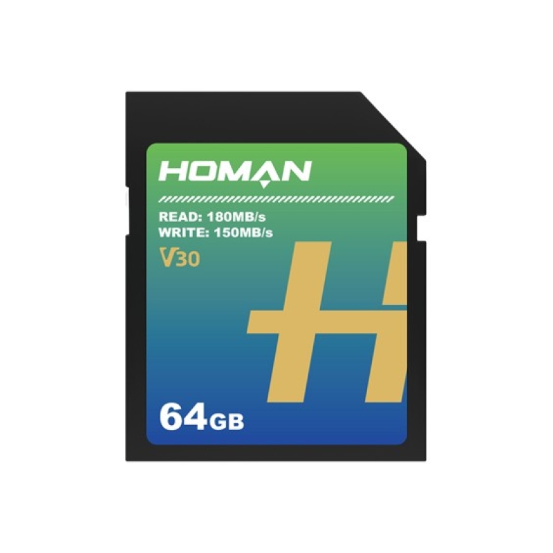 Thẻ Nhớ Homan UHS-I SD Card V30 64GB
