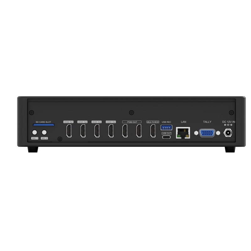 Bàn trộn hình ảnh Shark H4 Plus 4 kênh HDMI Có màn hình