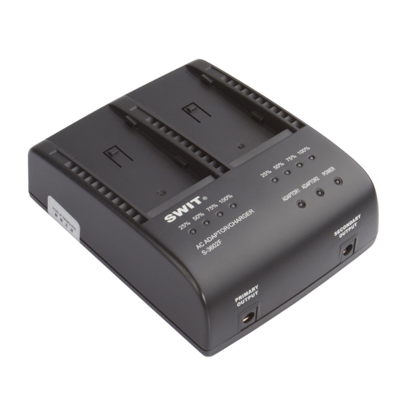 Bộ sạc và bộ chuyển đổi SONY NP-F 2 kênh SWIT S-3602F