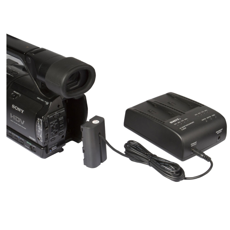 Bộ sạc và bộ chuyển đổi SONY NP-F 2 kênh SWIT S-3602F