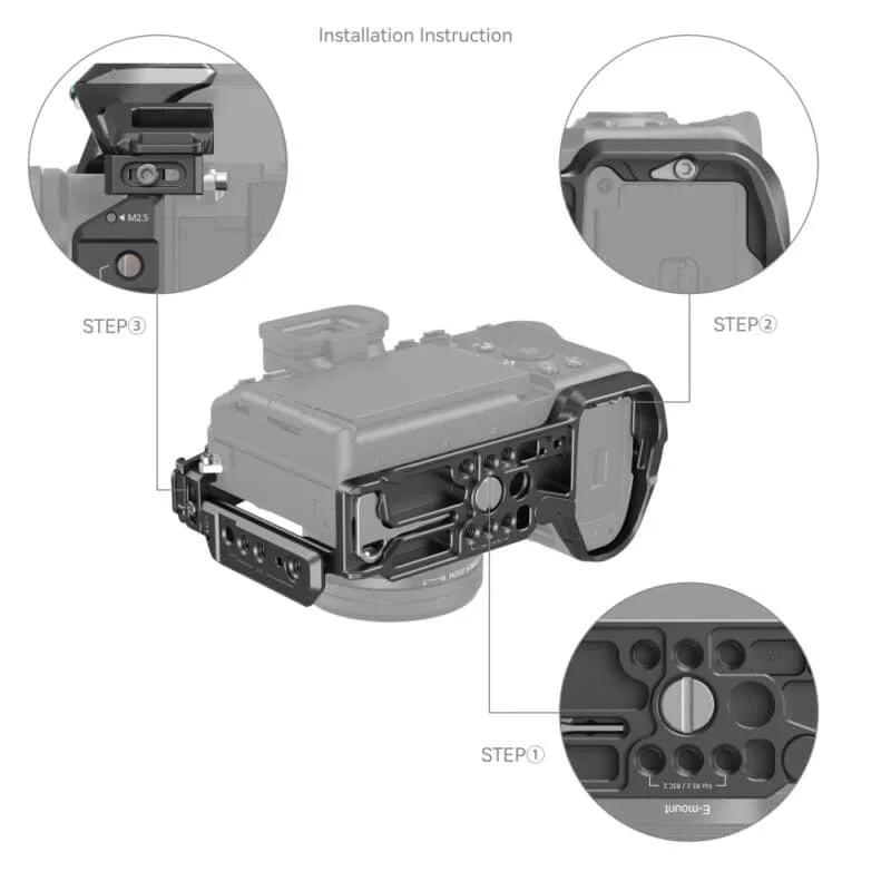 SmallRig 4308 Rhinoceros Cage Kit for Sony A7R V, A7 IV & A7S III