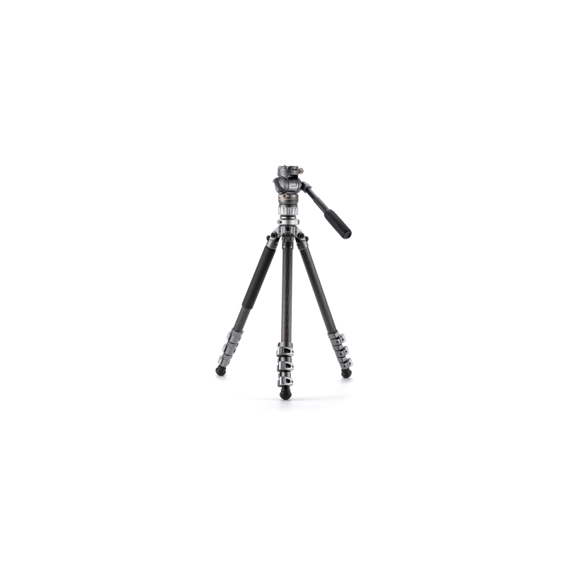 Tilta VT05 Travel Video Fluid Head with 3-Stage Carbon Fiber Tripod Legs (5KG)