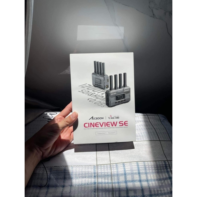 Accsoon Cineview SE Bộ truyền tín hiệu không dây  (Mua 1 Bộ Accsoon tặng 1 hộp đựng trị giá 500k)